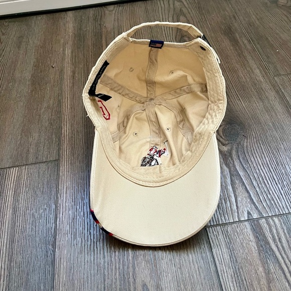 U.S. Polo Assn. Cream Cap with Red Embroidery - Picture 6 of 9